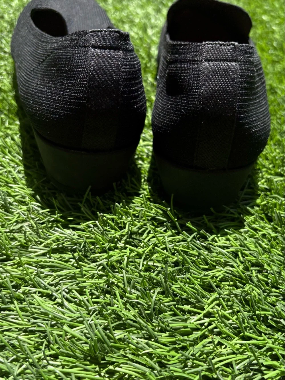 Kelly & Katie Black Espadrille Slip-On Flats